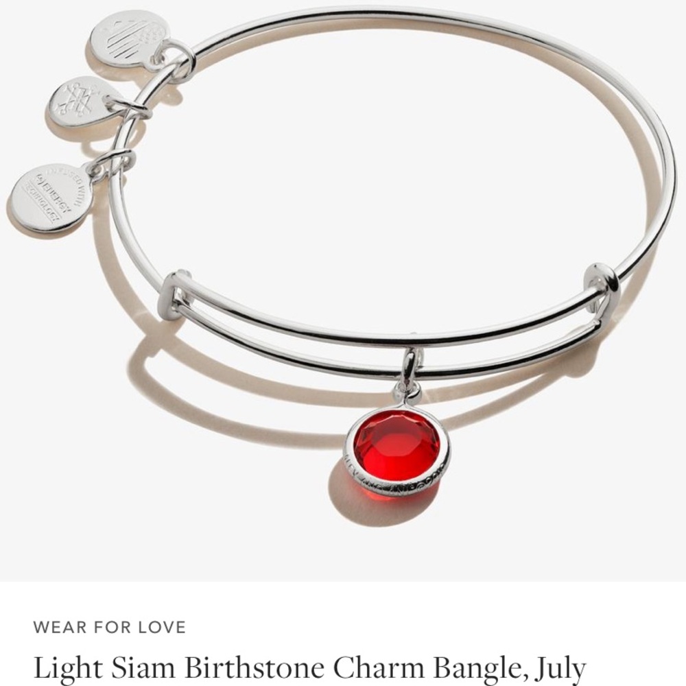 Alex & Ani July Birthstone bracelet